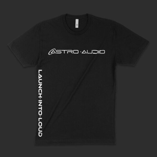 Astro Audio T-Shirt (Black) - Image 2